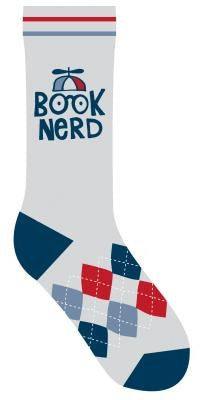 Book Nerd Socks by Gibbs Smith Gift