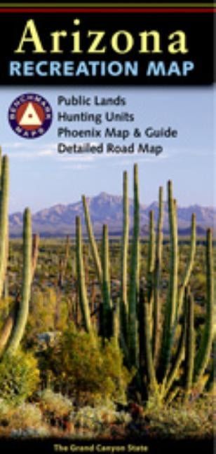 Arizona Recreation Map by Benchmark Maps