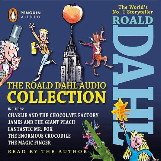 The Roald Dahl Audio Collection: Includes Charlie and the Chocolate Factory, James and the Giant Peach, Fantastic Mr. Fox, the Enormous Crocodile & th by Dahl, Roald