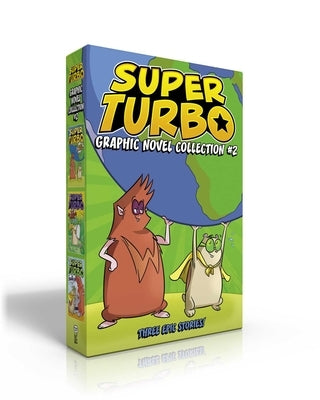 Super Turbo Graphic Novel Collection #2 (Boxed Set): Super Turbo Protects the World; Super Turbo and the Fire-Breathing Dragon; Super Turbo vs. Wonder by Powers, Edgar