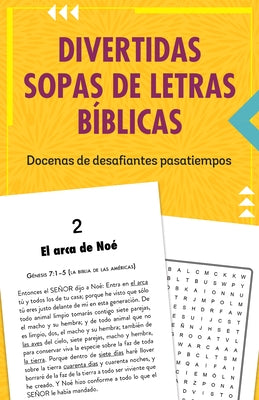 Divertidas Sopas de Letras Bíblicas: Docenas de Desafiantes Pasatiempos by Compiled by Barbour Staff