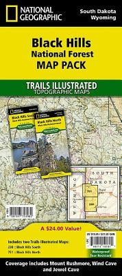 Black Hills National Forest [Map Pack Bundle] by National Geographic Maps
