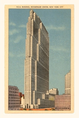 Vintage Journal RCA Building, Rockefeller Center, New York City by Found Image Press