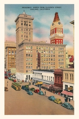 Vintage Journal Downtown Oakland, California by Found Image Press