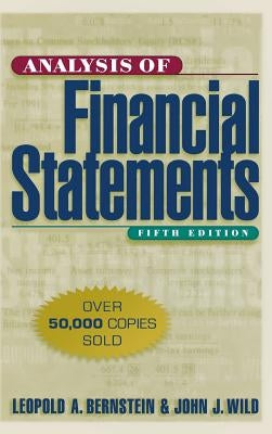 Analysis of Financial Statements by Bernstein, Leopold