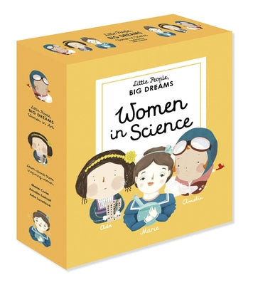 Little People, Big Dreams: Women in Science: 3 Books from the Best-Selling Series! ADA Lovelace - Marie Curie - Amelia Earhart by Sanchez Vegara, Maria Isabel