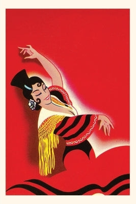 Vintage Journal Flamenco Dancer Poster by Found Image Press