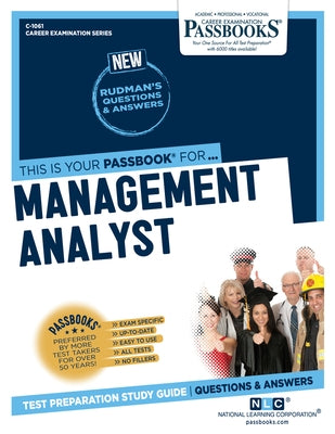 Management Analyst (C-1061): Passbooks Study Guide by Corporation, National Learning