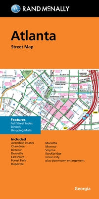 Rand McNally Folded Map: Atlanta Street Map by Rand McNally