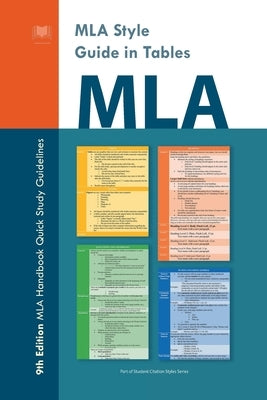 MLA Style Guide in Tables: 9th Edition MLA Handbook Quick Study Guidelines by Appearance Publishers