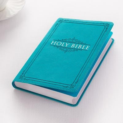 KJV Budget Gift & Award Lux-Leather Turquoise by 