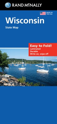 Rand McNally Easy to Fold: Wisconsin State Laminated Map by Rand McNally