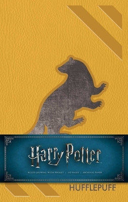 Harry Potter: Hufflepuff Hardcover Ruled Journal by Insight Editions