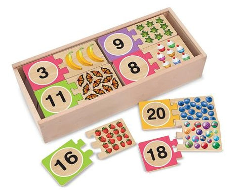 Number Puzzles by Melissa & Doug