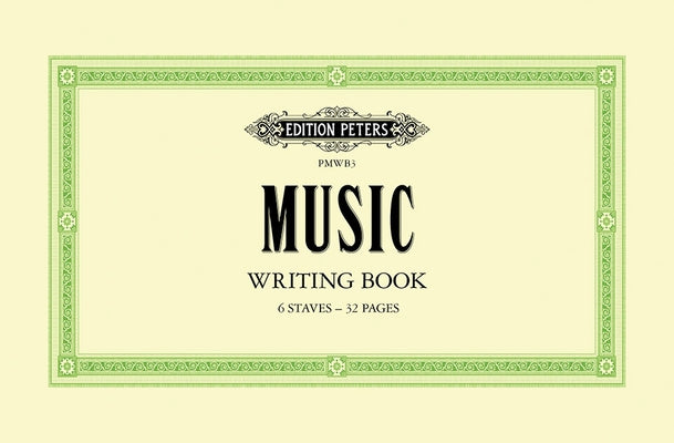 Peters Music Writing Book by Alfred Music