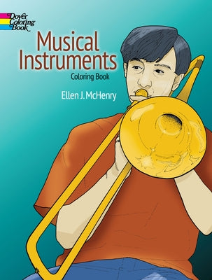 Musical Instruments Coloring Book by McHenry, Ellen J.