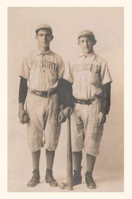 Vintage Journal Old Time Baseball Players by Found Image Press