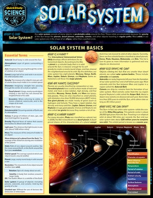 Solar System: A Quickstudy Laminated Reference Guide by Roch, John