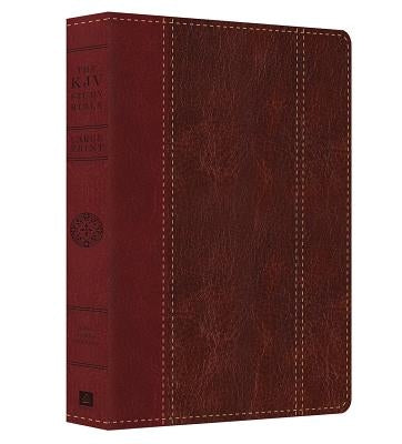 Large Print Study Bible-KJV by Hudson, Christopher D.