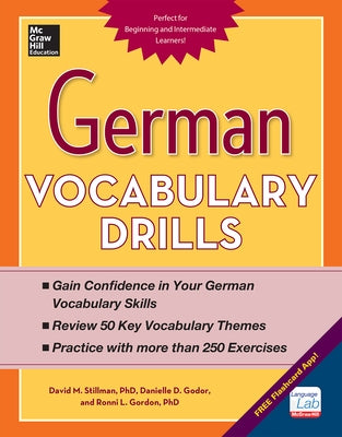 German Vocabulary Drills by Stillman, David