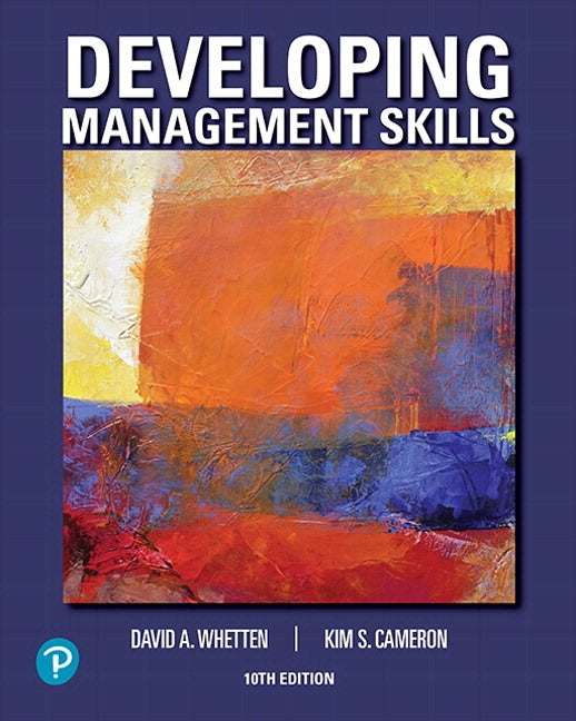 Mylab Management with Pearson Etext -- Access Card -- For Developing Management Skills by Whetten, David