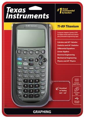 Ti89 Graphing Calculator Titan [With Battery] by Texas Instruments