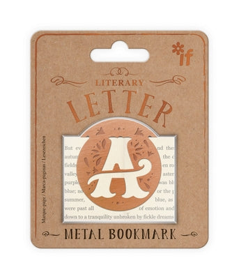 Literary Letters Bookmark Letter a by If USA