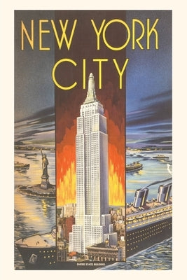 Vintage Journal New York City, Empire State Building by Found Image Press