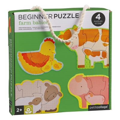 Farm Babies Beginner Puzzle by Petit Collage