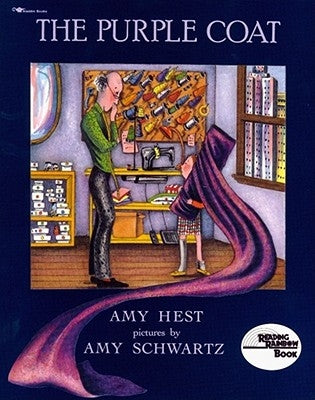 The Purple Coat by Hest, Amy