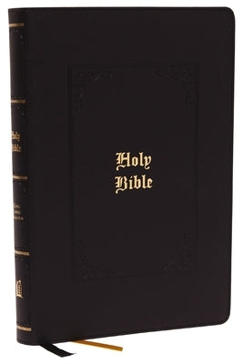 Kjv, Large Print Center-Column Reference Bible, Leathersoft, Black, Red Letter, Thumb Indexed, Comfort Print: Holy Bible, King James Version by Thomas Nelson