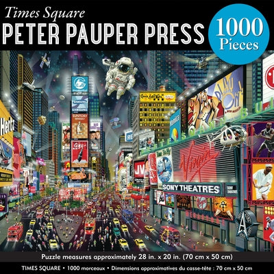 Times Square Jigsaw Puzzle by Peter Pauper Press, Inc