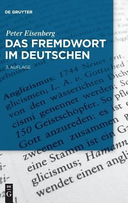 Das Fremdwort im Deutschen by Eisenberg, Peter