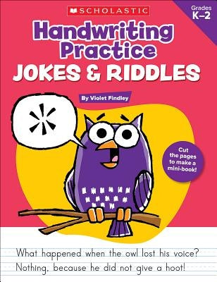 Handwriting Practice: Jokes & Riddles by Findley, Violet