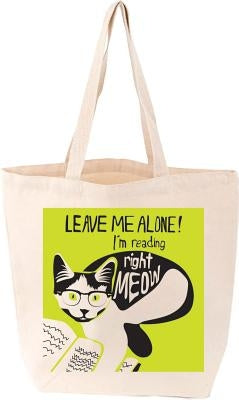 I'm Reading Right Meow Tote (Stewart) by Gibbs Smith