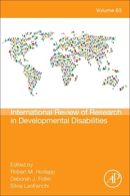 International Review Research in Developmental Disabilities: Volume 63 by Fidler, Deborah J.