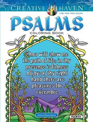 Creative Haven Psalms Coloring Book by Mazurkiewicz, Jessica