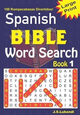 Spanish BIBLE Word Search Book 1 by Jaja Books