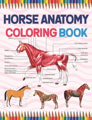 Horse Anatomy Coloring Book: Horse Anatomy and Veterinary Physiology Coloring Book. The New Surprising Magnificent Learning Structure For Veterinar by Publication, Sarkaiylone