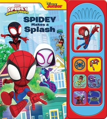 Disney Junior Marvel Spidey and His Amazing Friends: Spidey Makes a Splash Sound Book by Pi Kids