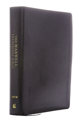 Niv, Maxwell Leadership Bible, 3rd Edition, Premium Bonded Leather, Burgundy, Comfort Print by Maxwell, John C.