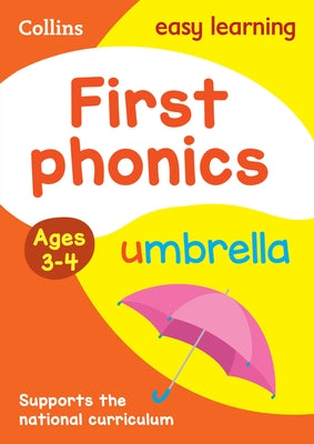 First Phonics: Ages 3-4 by Collins Uk