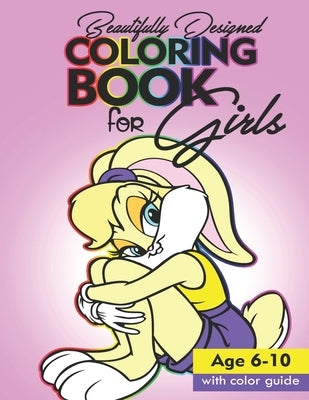 Beautifully designed coloring book for girls: Age 6 - 10 with color guide by Ikpima, Mfon E.