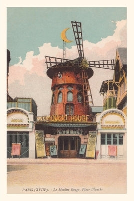 Vintage Journal Moulin Rouge Nightclub by Found Image Press