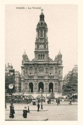 Vintage Journal Church of the Trinity, Paris, France by Found Image Press