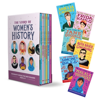 The Story of Women's History 6 Book Box Set: Biography Books for New Readers Ages 6-9 by Rockridge Press
