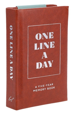 Vegan Leather One Line a Day: A Five-Year Memory Book by Chronicle Books