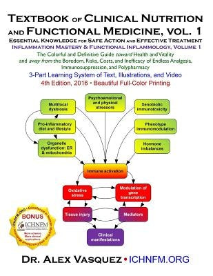 Textbook of Clinical Nutrition and Functional Medicine, vol. 1: Essential Knowledge for Safe Action and Effective Treatment by Vasquez, Alex