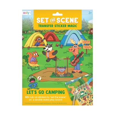 Set the Scene Transfer Stickers Magic - Let's Go Camping by Ooly