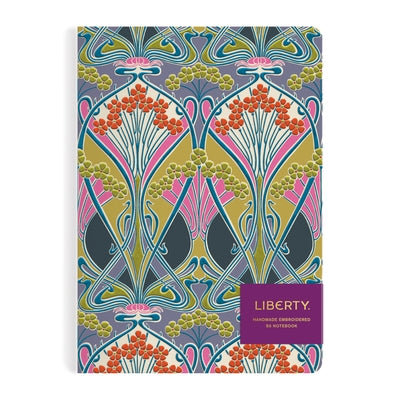 Liberty Ianthe Bloom B5 Handmade Embroidered Journal by Galison by (Artist)